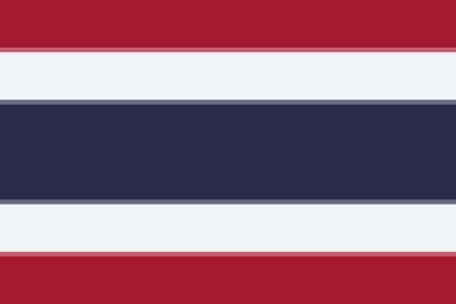 Drapeau de la Thailande